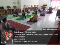Celebration of International Yoga Day-2023 on 21-06-2023